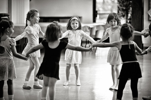 Students in a dance class at the studio